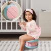 Foldable Portable Potty for Potty Training with Splash Guard view 3