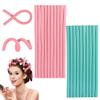 HUZNA 20-Piece Heatless Flexi-Rod Hair Rollers, Multicolor view 1