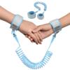 HUZNA 2.5 m Anti-Lost Wrist Leash for Babies and Children, 360° Rotating Elastic Wire, Blue view 1
