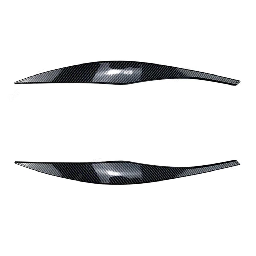 Trekords ABS Headlight Eyebrow Covers, Carbon Look, for BMW 3 Series E90/E91