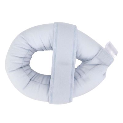 Tomantery Breathable Adjustable U-Shaped Pillow, Soft and Comfortable, Blue, Size M