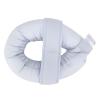 Tomantery Breathable Adjustable U-Shaped Pillow, Soft and Comfortable, Blue, Size M view 1