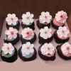 Nymora 40-Piece Cherry Blossom Cupcake Toppers view 4