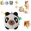 2026 Electronic Interactive Dog Toy, Moving Plush Dog Ball (Panda) view 1