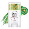 Green Glitter Stick, Green-Gold Glitter for Body, Face & Hair (#01) view 1