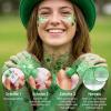 Green Glitter Stick, Green-Gold Glitter for Body, Face & Hair (#01) view 4
