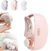 3-in-1 Electric Nail Clipper with LED Light, Rechargeable, Pink view 1