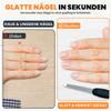 REMOS Black Sapphire Pocket Nail Files, 3-Piece Set for Gel, Acrylic & Natural Nails view 3
