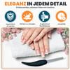 REMOS Black Sapphire Pocket Nail Files, 3-Piece Set for Gel, Acrylic & Natural Nails view 4