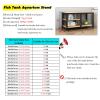Sturdy Aquarium Stand with Wood Top and Locking Casters view 2