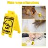 Funny Cat Sign – Vomit Warning Decor | 3D-Printed Desk Accessory view 4