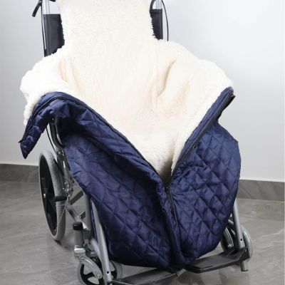 Waterproof Double-Layer Wheelchair Blanket for Older Adults
