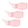 HEMOTON 3-Pack Manual Nasal Aspirators for Babies, 25 mL, Pink view 1