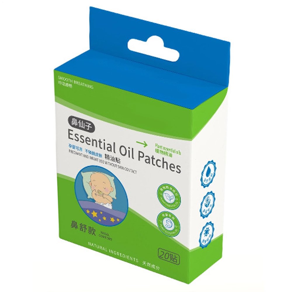 Baby Nasal Patches for Congestion Relief, 20 Count