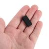 BUGUUYO 15-Pack Black 21 mm Silicone Watch Band Keepers view 4