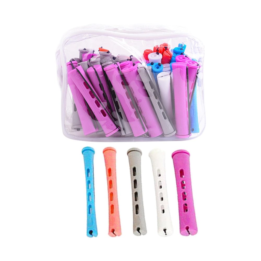 QUXVUIS Cold Wave Perm Rod with Non-Slip Rubber Band