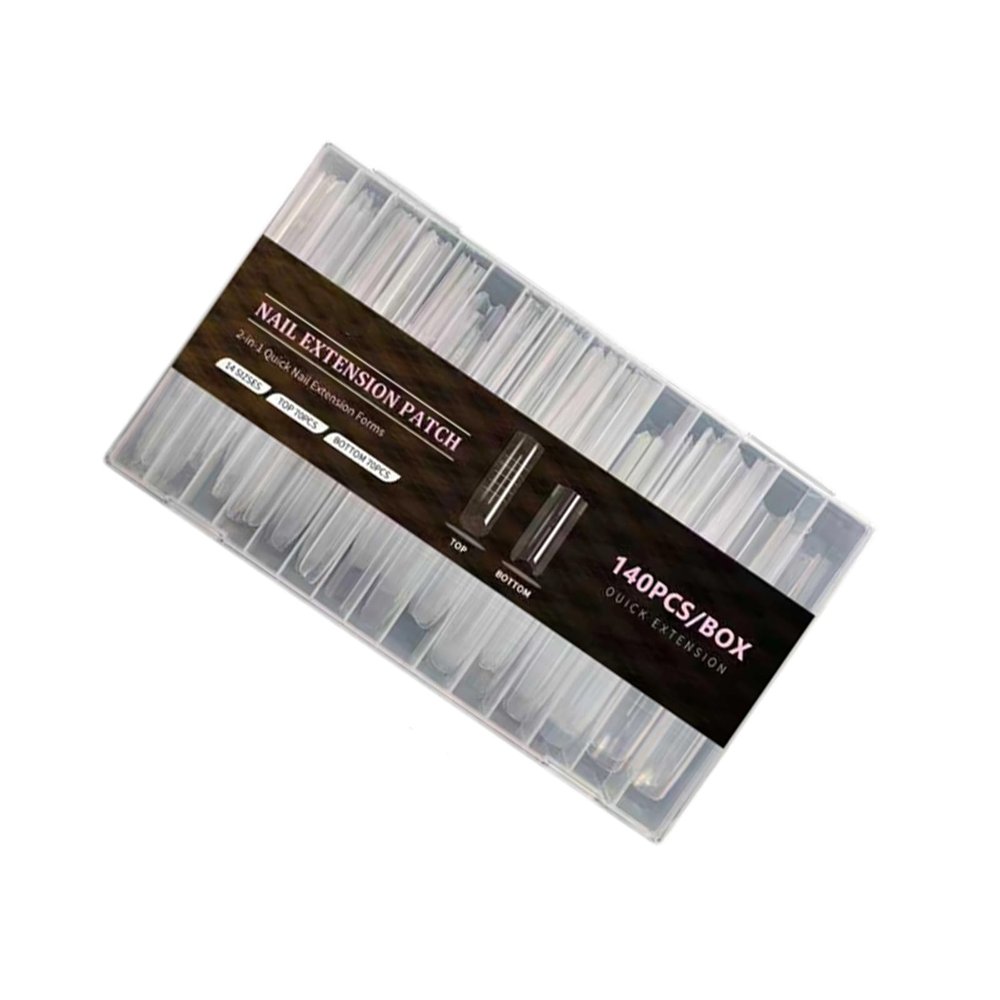 1 Box ABS Nail Tips with a Comfortable, Pressure-Free Fit