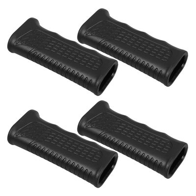Black Plastic Wheelchair Brake Handle Covers