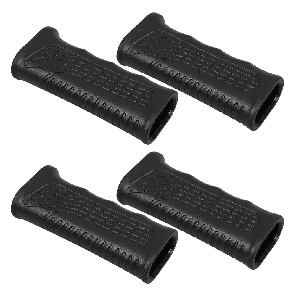 Black Plastic Wheelchair Brake Handle Covers