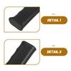 Black Plastic Wheelchair Brake Handle Covers view 3