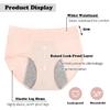 2-Pack Women's Incontinence Briefs for Day and Night Protection, Period Underwear for Light to Moderate Incontinence (Pink, L) view 3