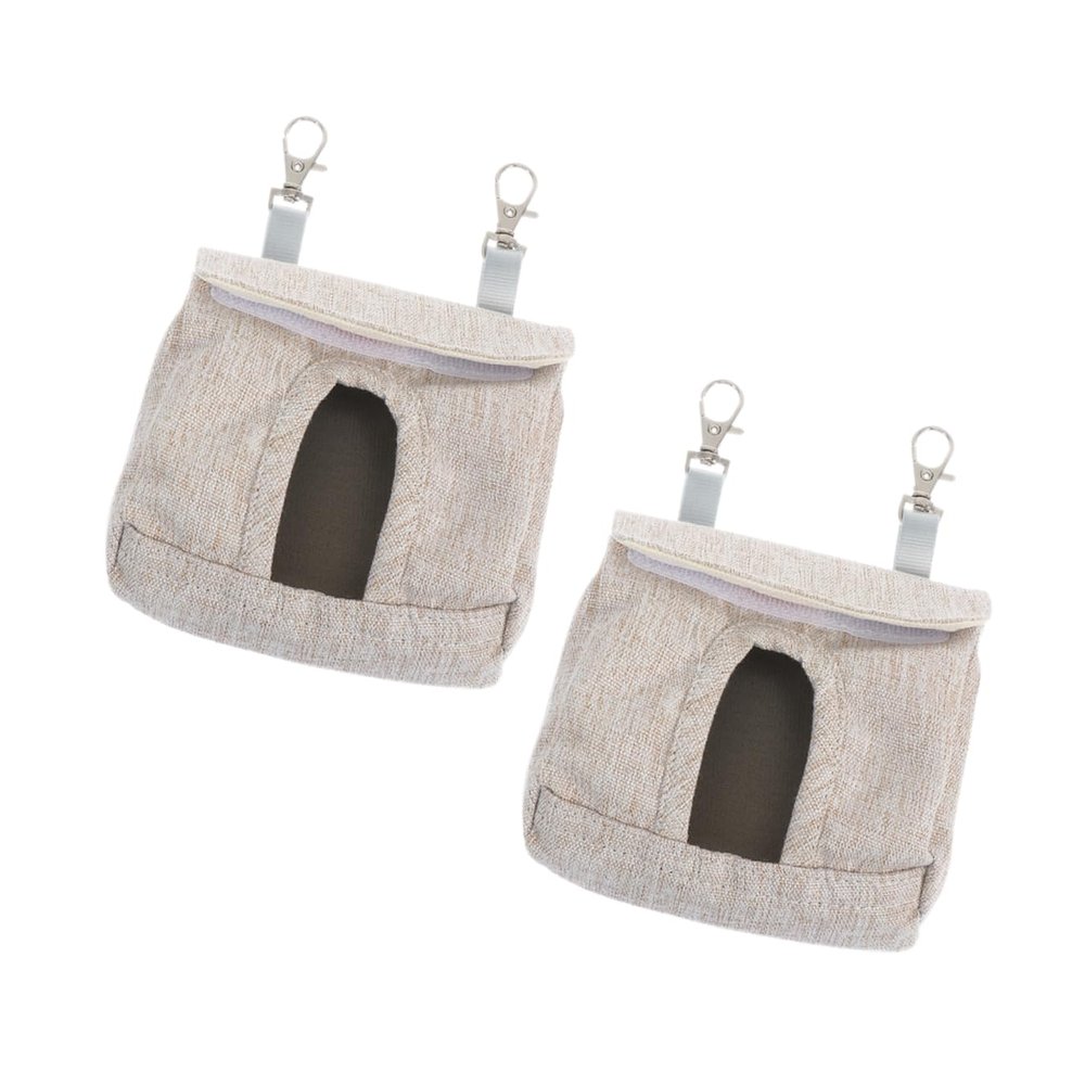 Hanging Fabric Hay Bags for Rabbits, 2-Pack