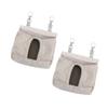 Hanging Fabric Hay Bags for Rabbits, 2-Pack view 1