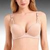 Women's Bustier Soft Bra, Strong Support, Adjustable Full Coverage, Wireless view 3