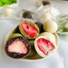 JGFWAT Freeze-Dried Whole-Strawberry Chocolate – Dark, Milk & Matcha Mix, 180 g (3 Bags) view 3