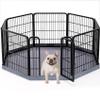 PETIME Metal Dog Playpen, Indoor/Outdoor, 55.9 cm W x 61 cm H, 8 Panels view 1