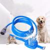 BODYA Pet Hair Shower Spray Head with 2 m Hose, Blue view 3
