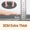 Stqyeiw 3 cm Thick Baby Crawling Mat, 140 x 250 cm, Dark Gray view 4