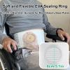 Stoma Bandage, Adjustable Stoma Belt, Discreet Ostomy Belt for Colostomy/Urostomy Bags (X-Large) view 3