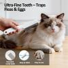 Oderra Brush for Cats and Dogs with Flea Comb view 3