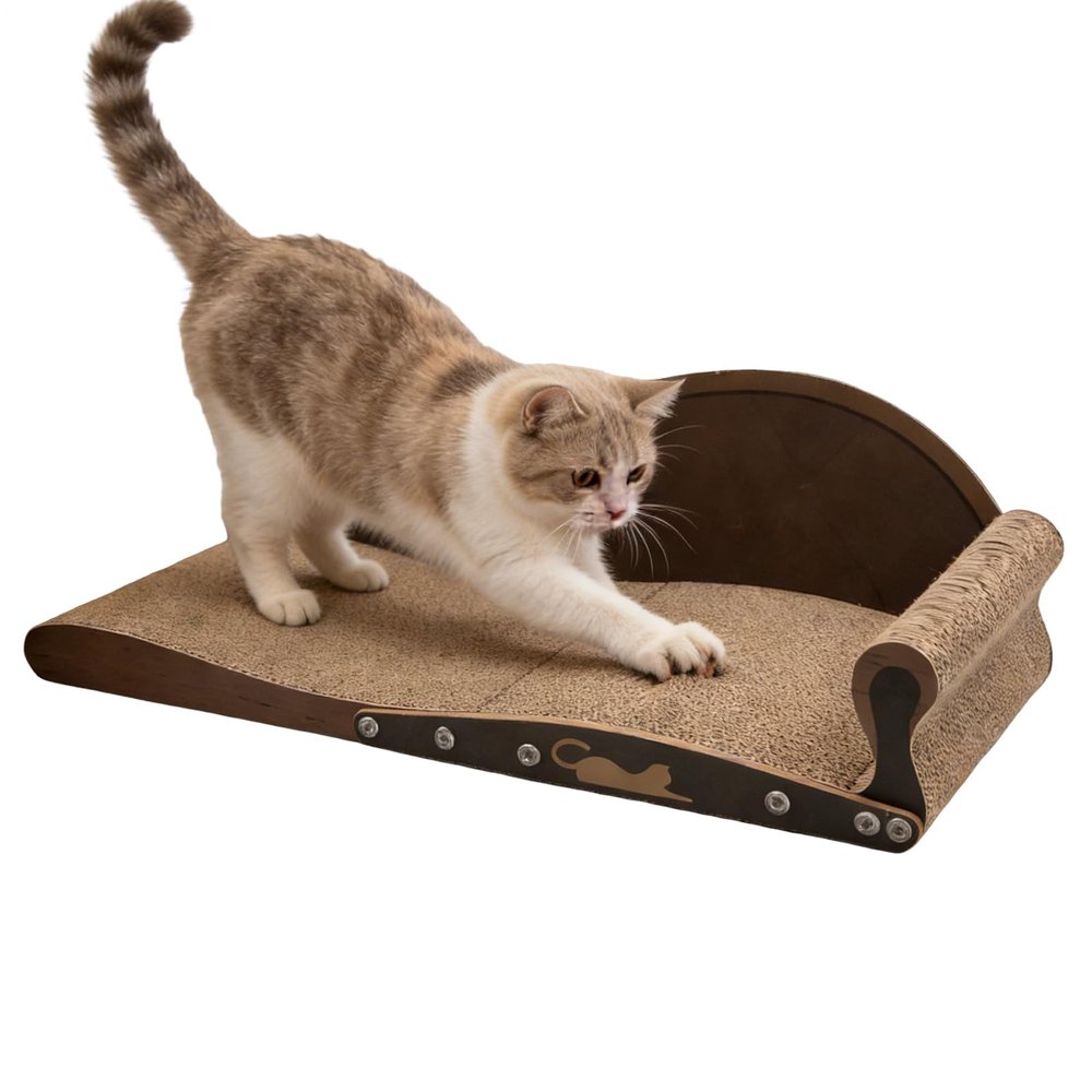 Cat Scratching Bed, Corrugated Cardboard Lounge