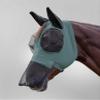 WALDHAUSEN Puck Fly Mask with Nose Protection, Pine Green, VB view 2