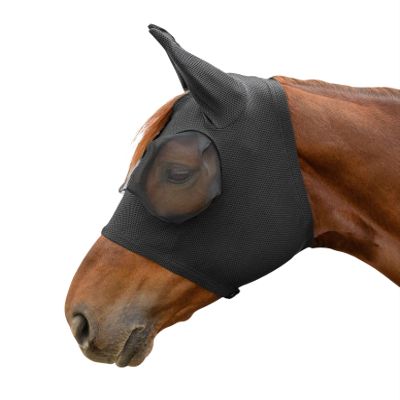 WALDHAUSEN Puck Breath Fly Mask, Black, WB