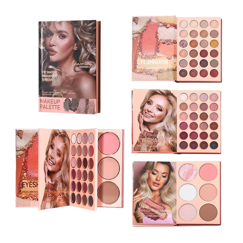 Shimmer Eyeshadow Palette – Long-Lasting Eyelid Makeup
