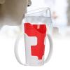 Yinhing Nosy Cup, Angled Opening for Hands-Free Drinking Without Tilting the Head, Leak-Resistant Cutout Cup with Easy-Grip Handles for People with Limited Mobility view 2