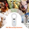TOPINCN Pet Microchip Reader, EMID Animal Handheld Scanner, Digits, Animal Chip Registration, Microchip Scanner view 3