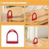 CYMMIYT Safety Stirrup Irons, Stable Support, Versatile Equestrian Saddle Accessory view 2