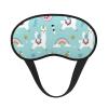 Cute Llama Print Adjustable Sleep Mask view 1