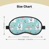 Cute Llama Print Adjustable Sleep Mask view 4
