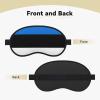 Estonia Flag Print Adjustable Sleep Mask view 2