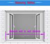 60 cm Safety Bars for Doors, 136 cm Length, Theft Protection, Adjustable Home Safety Bar view 2
