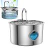 Automatic Stainless Steel Cat Fountain, 3.2L view 1