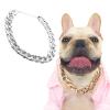 Exclusive Gold Dog Collar Set with Adjustable Chain view 4