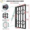 Aluminum Alloy Sliding Window Security Guard, Foldable Push-Pull Design view 2