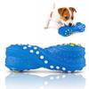 HAPPET Squeaky Bone Vinyl Blue 15cm Dog Toy view 1
