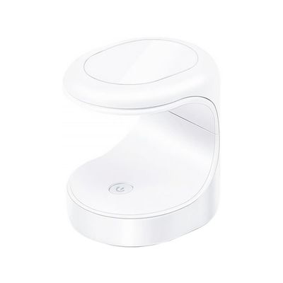 IMIKEYA Lightweight Stylish ABS Nail Dryer Lamp with USB, White